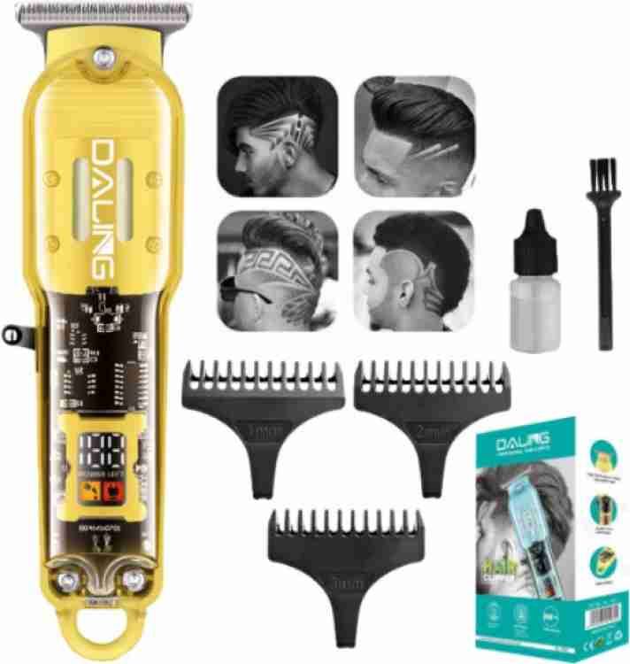 Powerful cordless 100-240v hair clipper rechargeable professional barber hair trimmer for men electric hair cutting machine kit - Oshi.pk - Buy & Sell Online