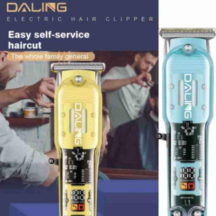 Powerful cordless 100-240v hair clipper rechargeable professional barber hair trimmer for men electric hair cutting machine kit - Oshi.pk - Buy & Sell Online