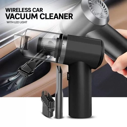 Powerful Rechargeable 2 In 1 Dual Mode Cordless Handheld Wireless Handy Portable light weight Vacuum Cleaner with LED Light, Dust Collection Lighting - Oshi.pk - Buy & Sell Online
