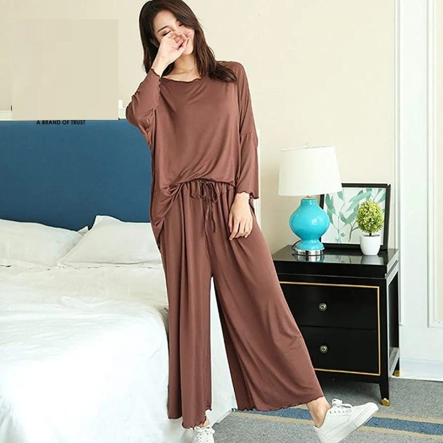 Plain Shirt and Plazo Style Night Dress For Her - Oshi.pk - Buy & Sell Online