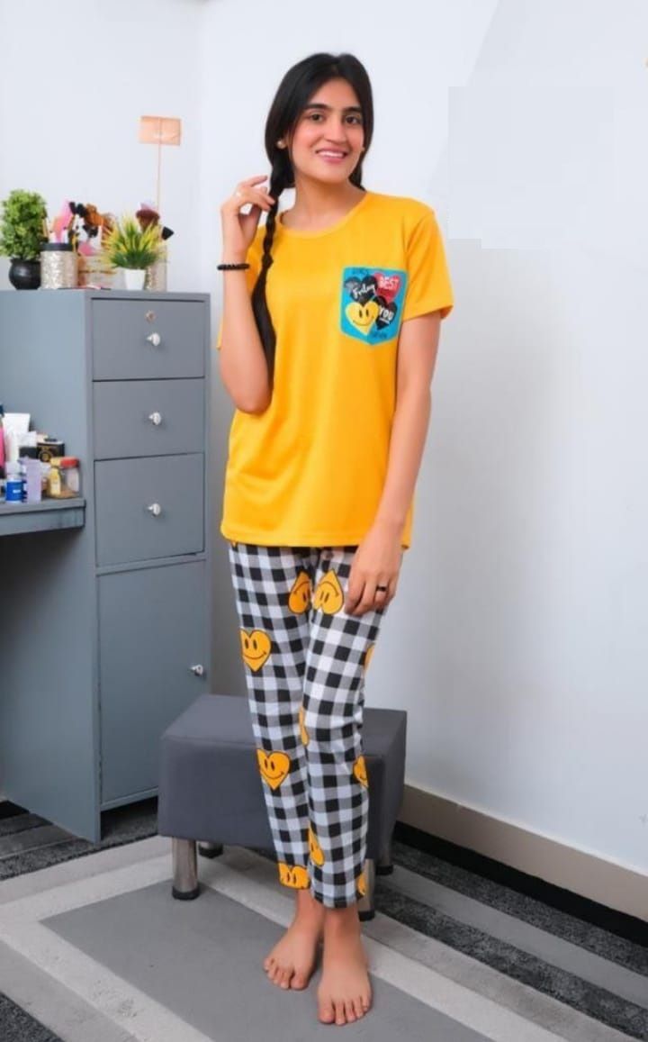 Printed Shirt Trouser Night Dress For Her - Oshi.pk - Buy & Sell Online