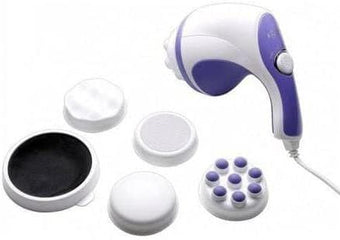 Professional Body Sculptor Spin Tone with 4 Different Massage Head and Massage Head Protector Cover - Oshi.pk - Buy & Sell Online