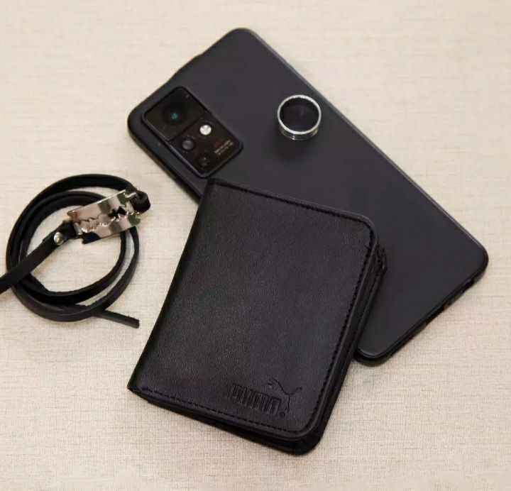 Puma Slim Fashion PU Leather Card Holder Wallet For Men's - Oshi.pk - Buy & Sell Online
