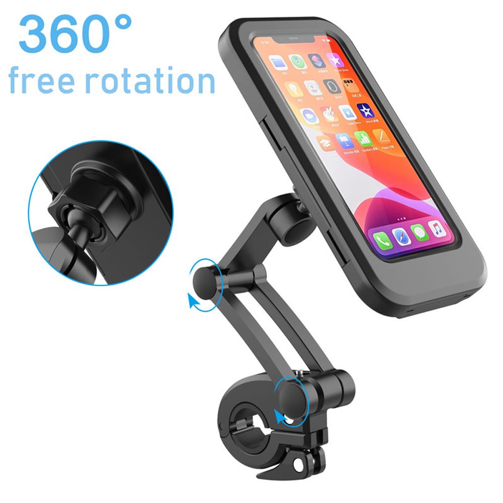 Rain-proof Phone Holder Bike Phone Mount for Motorcycle Universal Waterproof - Oshi.pk - Buy & Sell Online