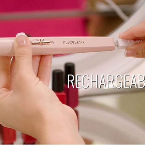 Rechargeable Flawless Salon Nail Pro Electric Nail Drill Bits File Tool Set Machine Grinding Manicure Pen Manicure Pedicure Cuticle Clean Remover - Oshi.pk - Buy & Sell Online