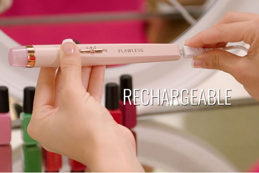 Rechargeable Flawless Salon Nail Pro Electric Nail Drill Bits File Tool Set Machine Grinding Manicure Pen Manicure Pedicure Cuticle Clean Remover - Oshi.pk - Buy & Sell Online