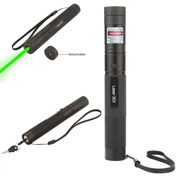 Rechargeable Powerful Green Laser Pointer – with more then 4 KM Range - Oshi.pk - Buy & Sell Online