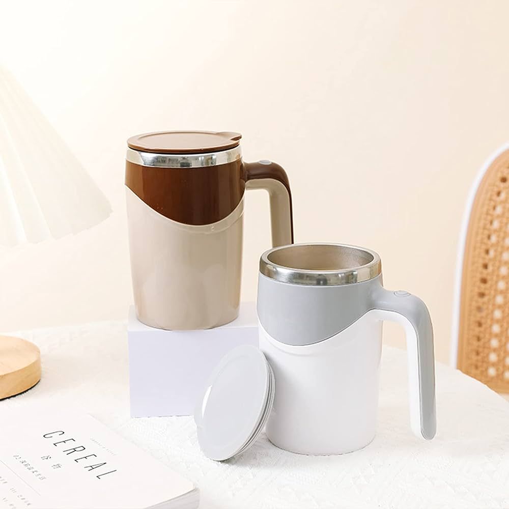 Rechargeable Self Stirring Mug, Automatic Magnetic Stirring Coffee Mug Self Mixing Coffee Mug Magnetic Stirring Cup Rotating Home Office Travel Mixing - Oshi.pk - Buy & Sell Online
