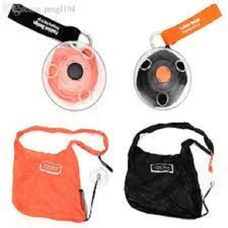 Roll and Go Portable Shopping Bag Eco Friendly Foldable Reusable Storage Shopping Shoulder Bags Organizer Large Roll Up Tote Bag Pouch - Oshi.pk - Buy & Sell Online