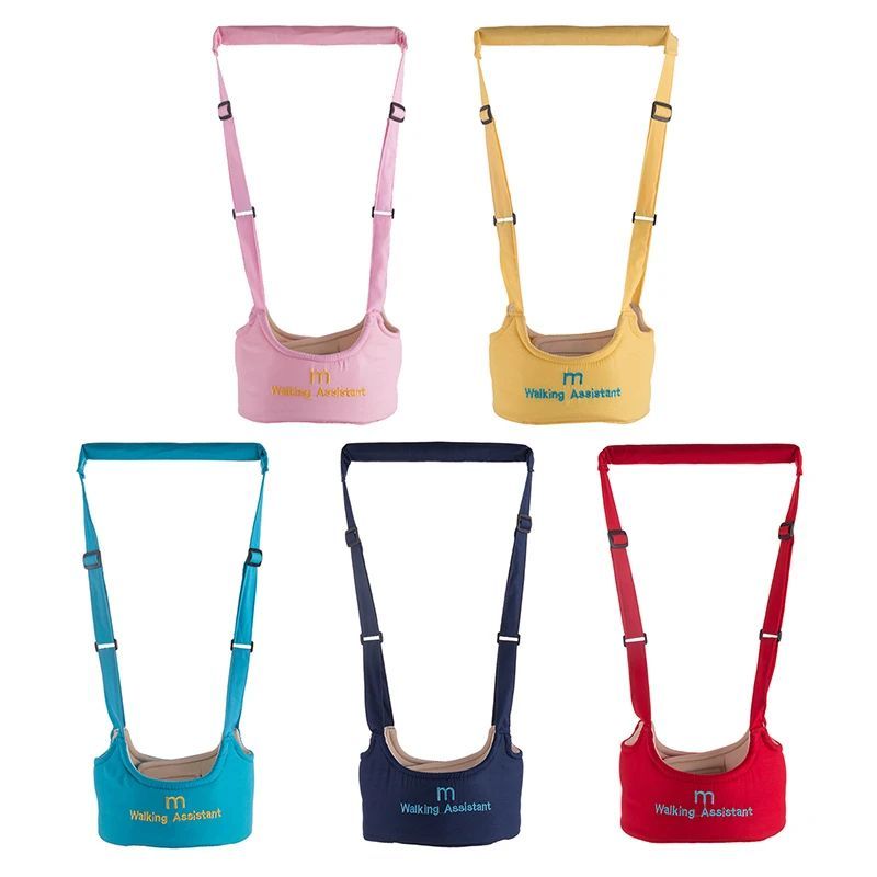 Safe Keeper Baby Harness Sling Boy Girsls Toddler Learning Walking Leashes Care Infant Aid Walking Assistant Belt Anti Lost (Multicolor) - Oshi.pk - Buy & Sell Online