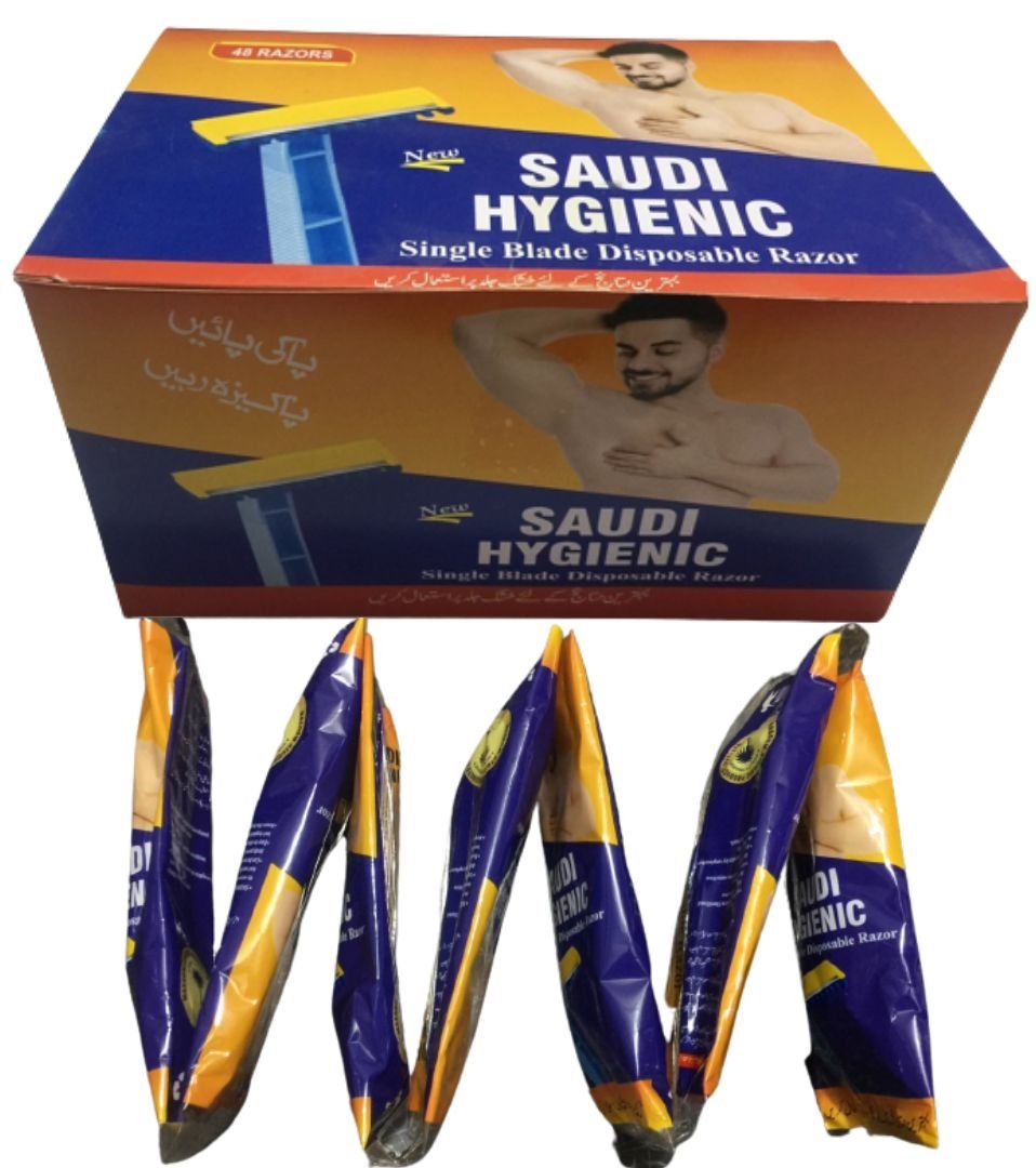 Saudi Hygienic Razor with Comb PACK OF 6 - Oshi.pk - Buy & Sell Online