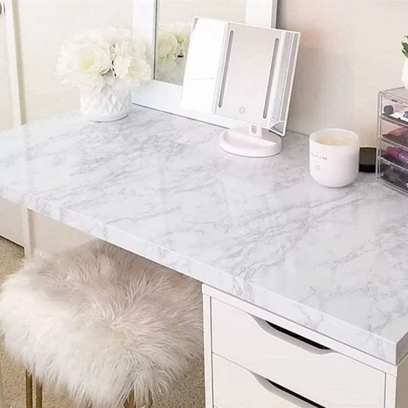 Self-Adhesive White Marble Wallpaper 60cm*2m - Oshi.pk - Buy & Sell Online