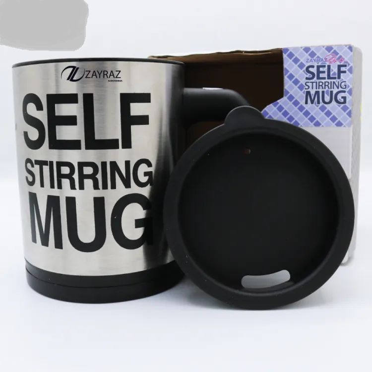 Self Stirring Coffee Mug Cup Funny Electric Stainless Steel Automatic Self Mixing Spinning Home Office Travel Cup - Oshi.pk - Buy & Sell Online