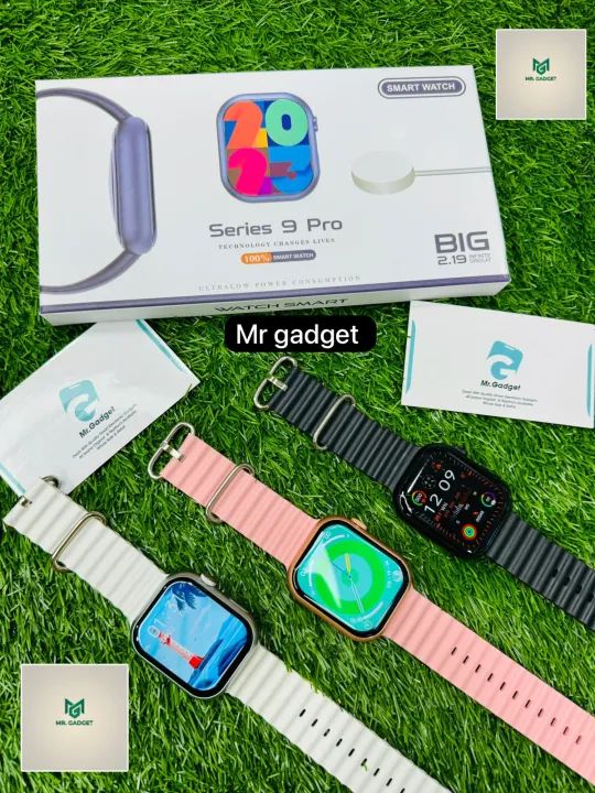 Series 9 Pro Smart Watch Men Women Series 9 Bluetooth Call NFC Wireless Charging Smartwatch - Oshi.pk - Buy & Sell Online