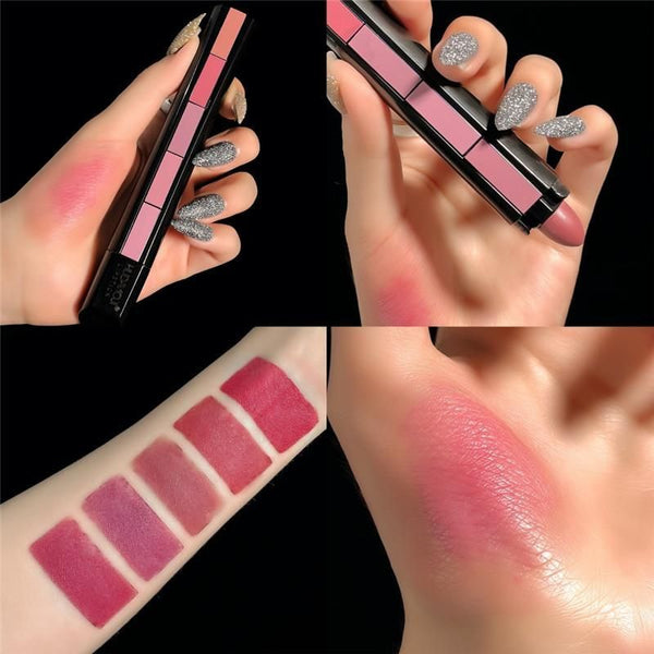 Set of 5 Mini Size Pen Style Matte Lipsticks - Oshi.pk - Buy & Sell Online