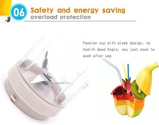 Shake N Take Juice Machine Multifunctional Mini Electricity Juicer Squeezers Portable Pocket Sports Bottle Blender - Oshi.pk - Buy & Sell Online