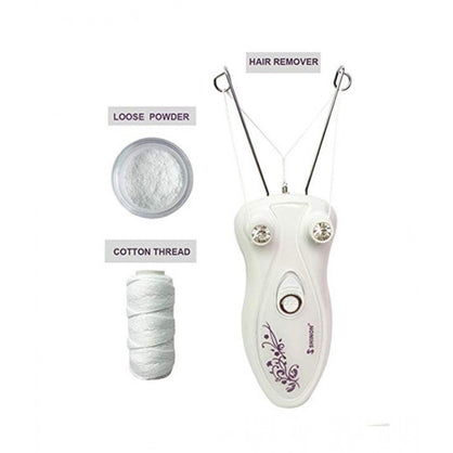 Shinon Rechargeable Epilator Hair Remover Threading Machine For Women - Oshi.pk - Buy & Sell Online