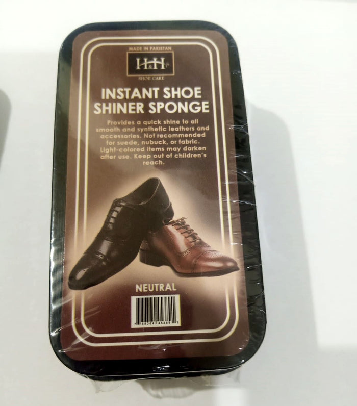 Shoe Shining Sponge - Instant Shine Sponge For Brown Black Leather & All Types of Shoes - Oshi.pk - Buy & Sell Online