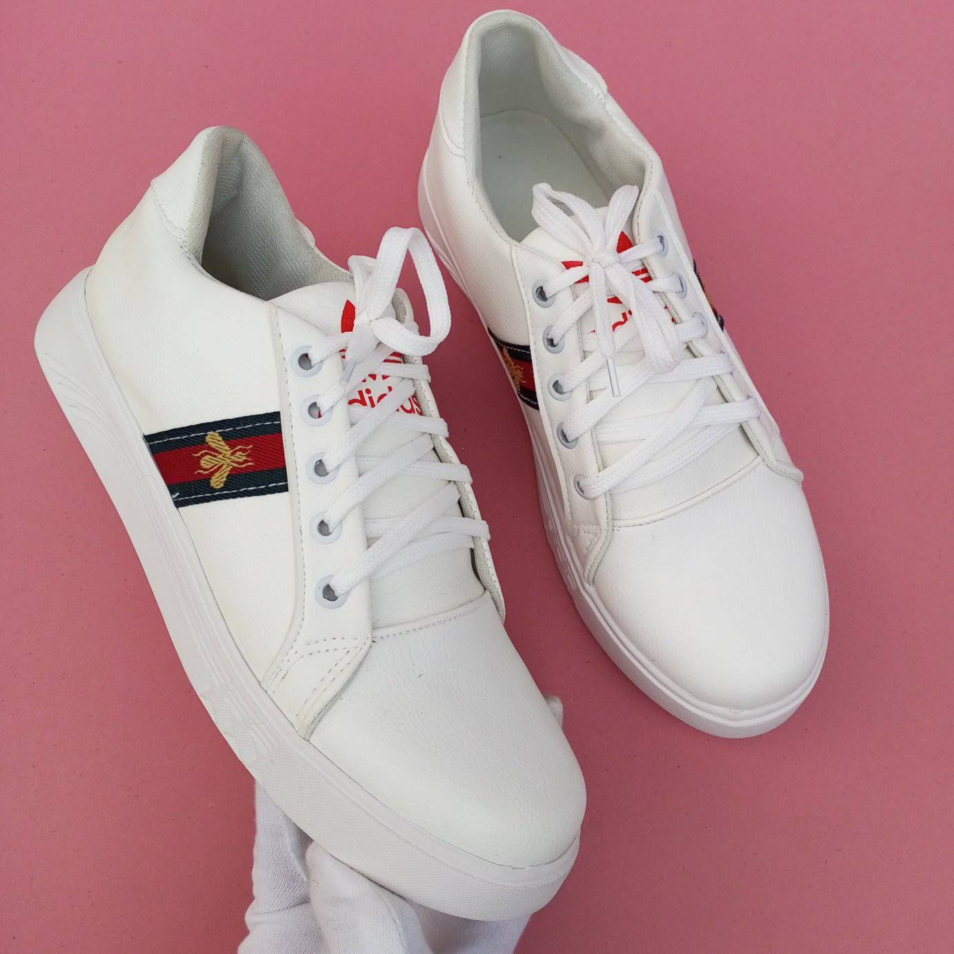 Men's Running Shoes Men's Slip-on Shoes Tennis Walking Casual Shoes Black Gym Breathable Rubber Work Shoes fashion shoes - Oshi.pk - Buy & Sell Online