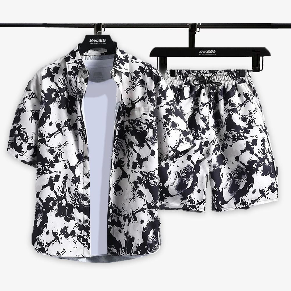 Short printed tracksuit for men (ST-04) - Oshi.pk - Buy & Sell Online