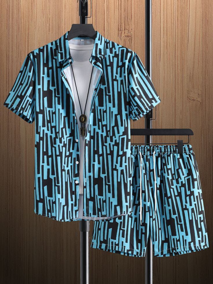 Short printed tracksuit for men (ST-08) - Oshi.pk - Buy & Sell Online