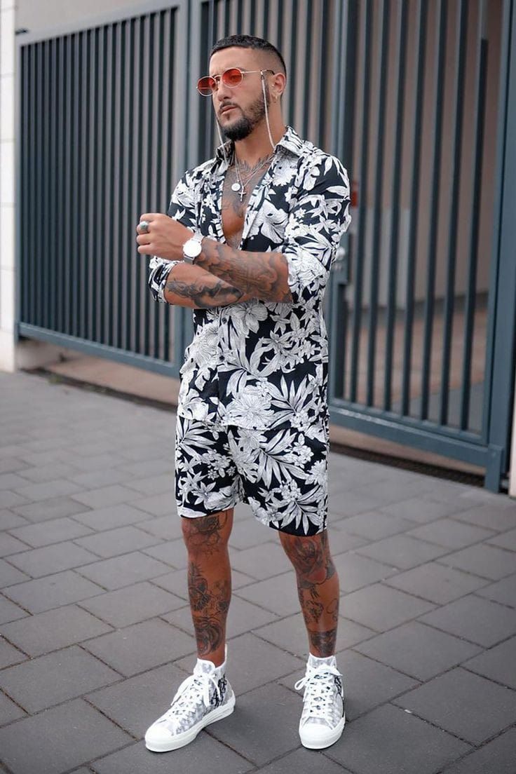 Short printed tracksuit for men (ST-09) - Oshi.pk - Buy & Sell Online