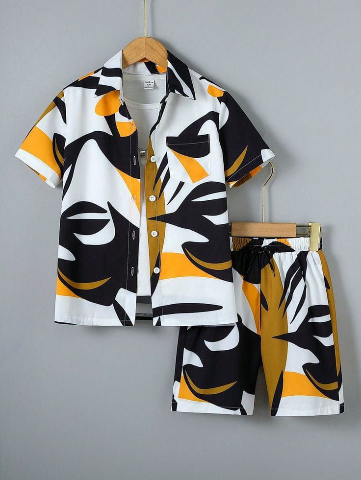 Short printed tracksuit for men (ST-13) - Oshi.pk - Buy & Sell Online