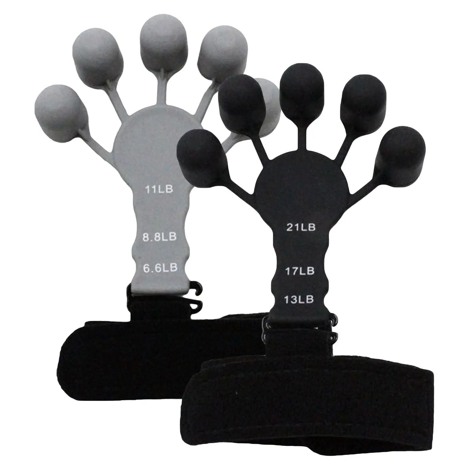 Silicone Gripster Grip Strengthener Finger Stretcher Hand Grip Trainer Gym Fitness Training And Exercise - Oshi.pk - Buy & Sell Online