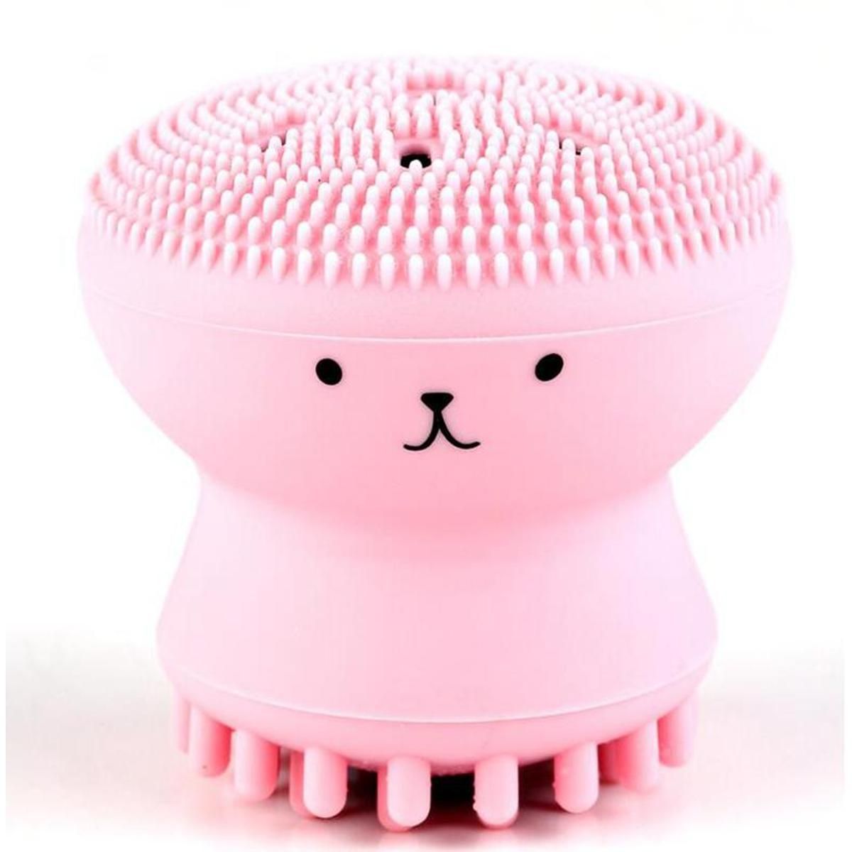 Silicone Octopus Facial Cleanser Brush Deep Cleaning Face Skin Care Scrubber Massage - Oshi.pk - Buy & Sell Online