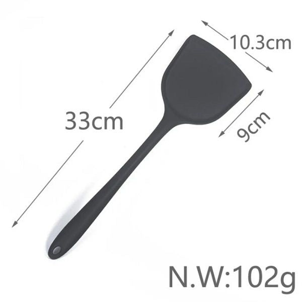 Silicone Spatula Turner Scraper Wide Non-stick - Oshi.pk - Buy & Sell Online