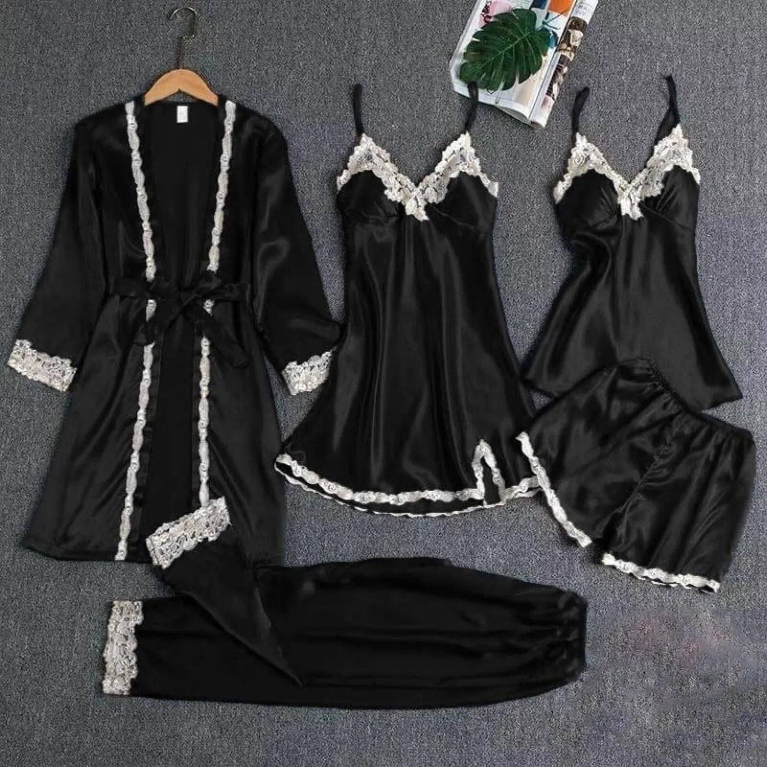5 Pieces Nightsuit For Women - Oshi.pk - Buy & Sell Online