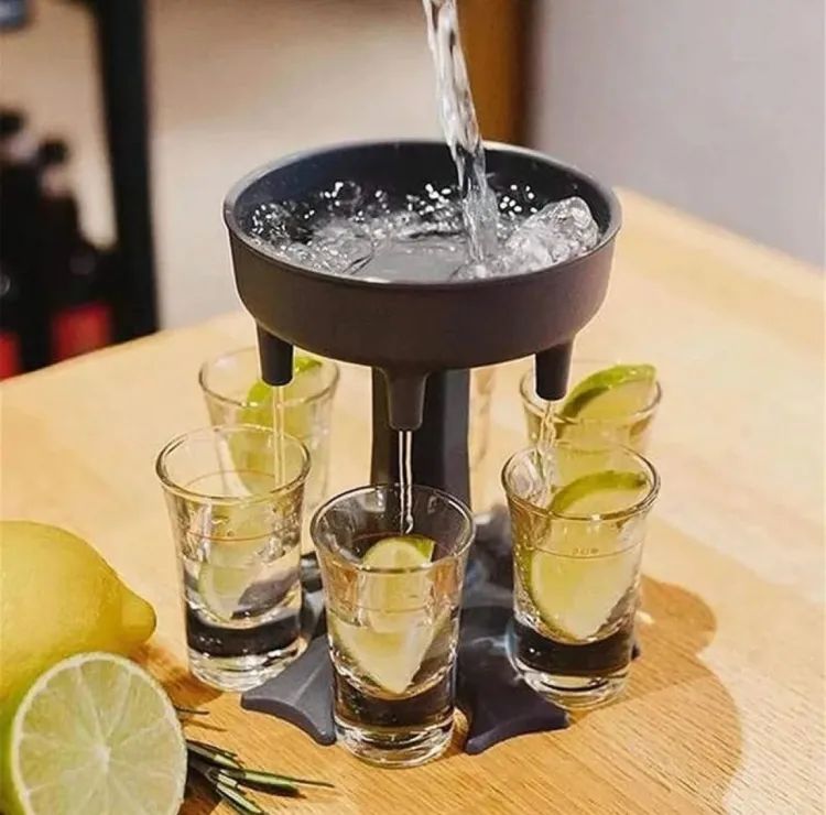 Six Glass Dispenser & Holder - Oshi.pk - Buy & Sell Online