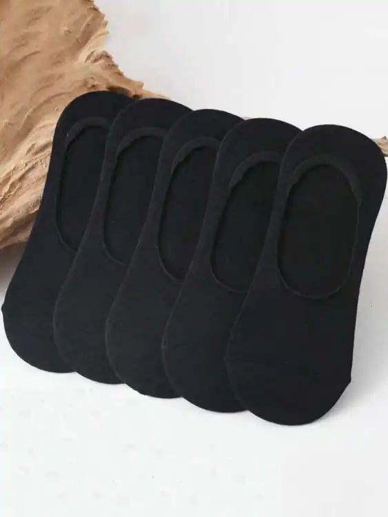 Socks Club No Look Pack of 05 Basic Black Socks For Men - Oshi.pk - Buy & Sell Online