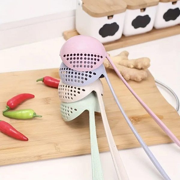 Soup Spoon Long Handle Kitchen Strainer Cooking Colander - Oshi.pk - Buy & Sell Online
