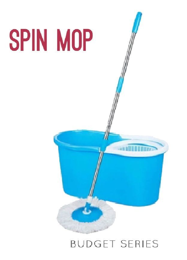Spin Mop - Easy Spin Magical Mop Set 360 Degree Microfiber Mop Head Home Clean Tools Microfiber - Oshi.pk - Buy & Sell Online