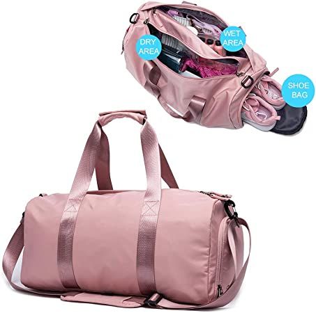Sport Gym Bag Travel Duffel Bag with Shoe Compartment - Oshi.pk - Buy & Sell Online