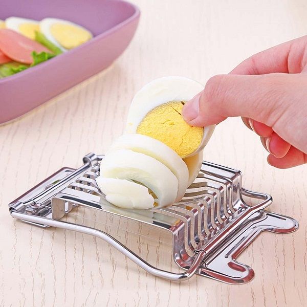 Stainless Steel Boiled Egg Slicer Section Cutter - Oshi.pk - Buy & Sell Online