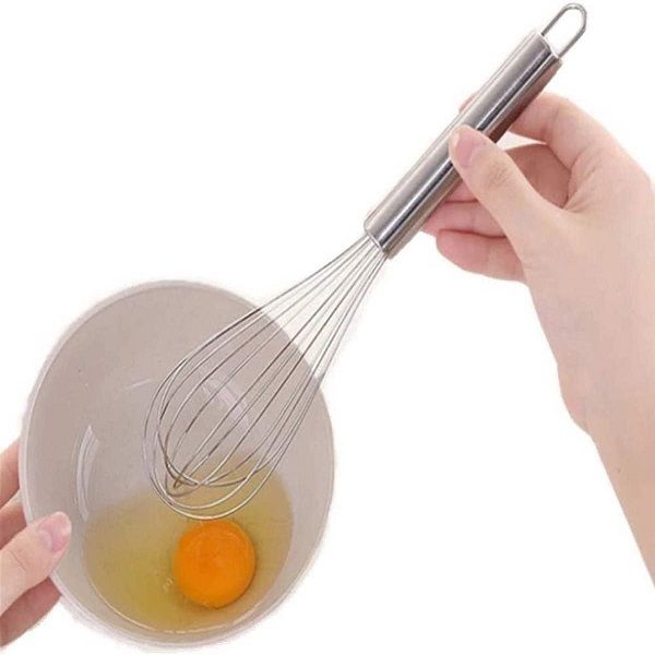 Stainless Steel Hand Whisker Milk Egg Frother Beater - Oshi.pk - Buy & Sell Online