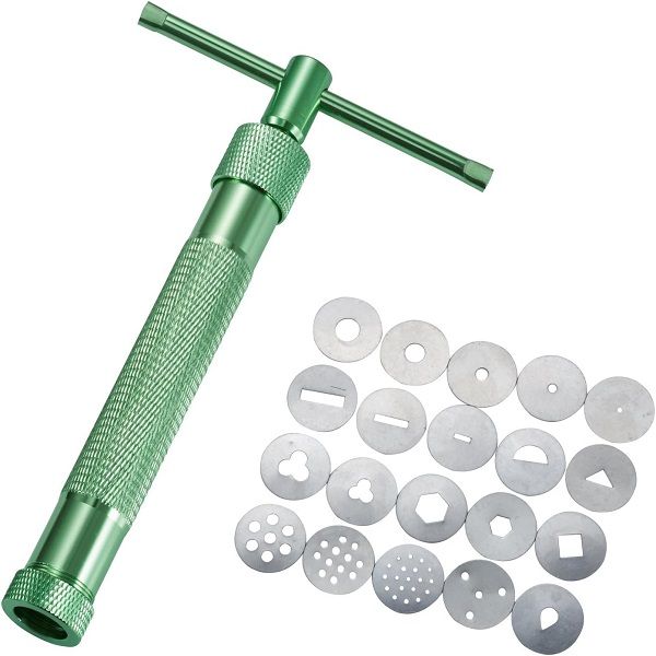 Stainless Steel Pasta Noodle Maker Machine With 20 Disc Cutter - Oshi.pk - Buy & Sell Online