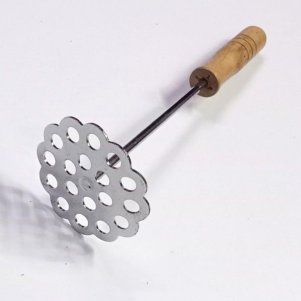 Stainless Steel Press Floral Flower Shape Potato Masher - Oshi.pk - Buy & Sell Online