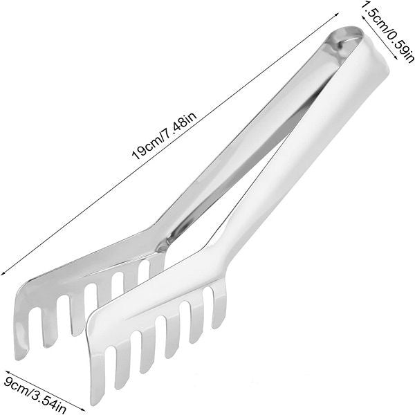 Stainless Steel Spaghetti Tongs Noodles Pasta Clip Kitchen Cooking - Oshi.pk - Buy & Sell Online