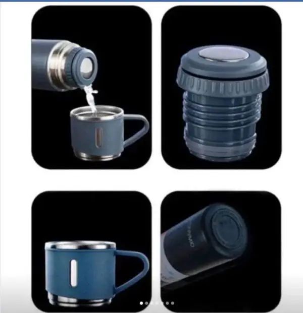 Stainless Steel Vacuum Flask/ Water Bottle For Hot & Cold Beverages - Oshi.pk - Buy & Sell Online
