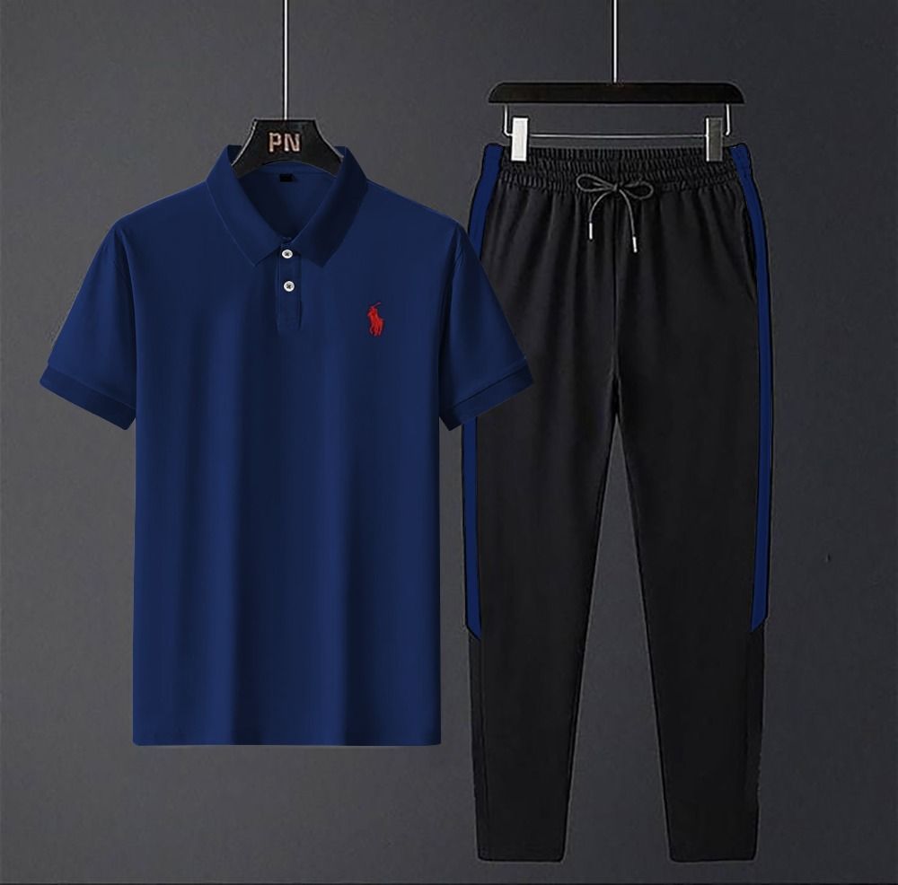 Stylish Polo Stylish Embroidered Logo Tracksuit For Men - Oshi.pk - Buy & Sell Online