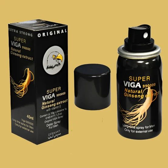 Super Viga 990000 Natural Ginseng Extract Long Time Spray For Men (45 ml) - Oshi.pk - Buy & Sell Online