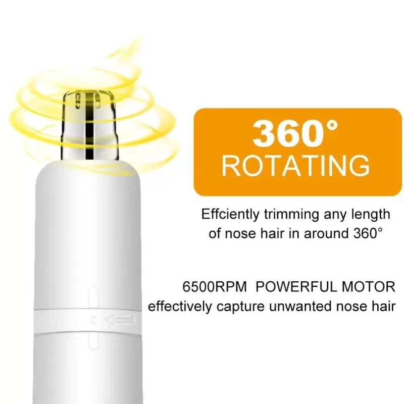Surker Electric Eyebrow Trimmer Mini Painless Nose Hair Trimmer Lipstick Brows Pen Hair Remover Eye brow Razor for Women - Oshi.pk - Buy & Sell Online