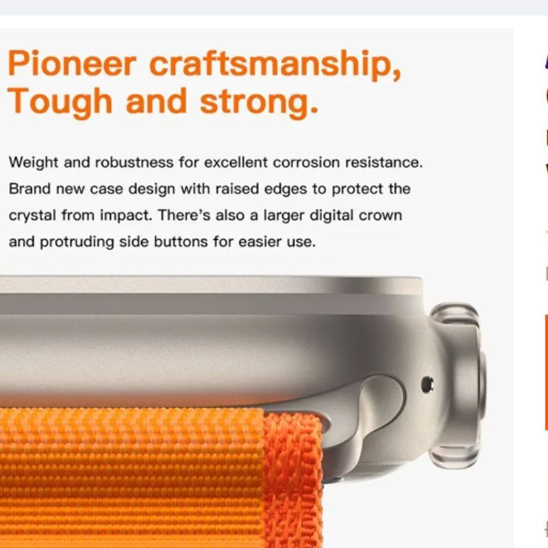 T20 Ultra2 With 4 Strap Series 9 Gesture Operation Bluetooth Call Smartwatch Wireless Charging HD Big Screen Fitness Watch - Oshi.pk - Buy & Sell Online