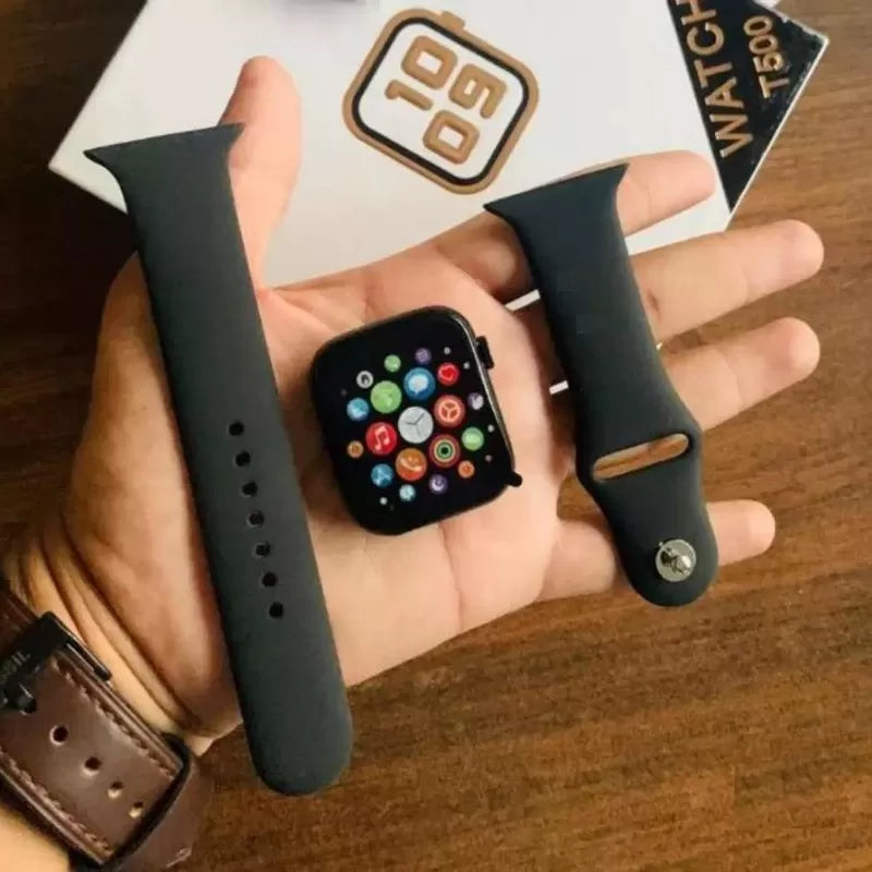 T500 Smart Watch Series 5 (BLACK) - Oshi.pk - Buy & Sell Online