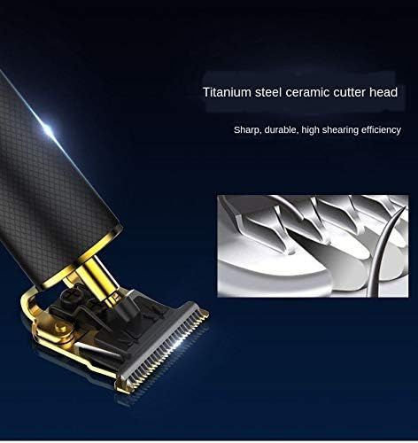 T9 oil-head electric hair clipper, engraving electric hair clipper, 0-bit trimming push white hair salon hair clipper-black - Oshi.pk - Buy & Sell Online