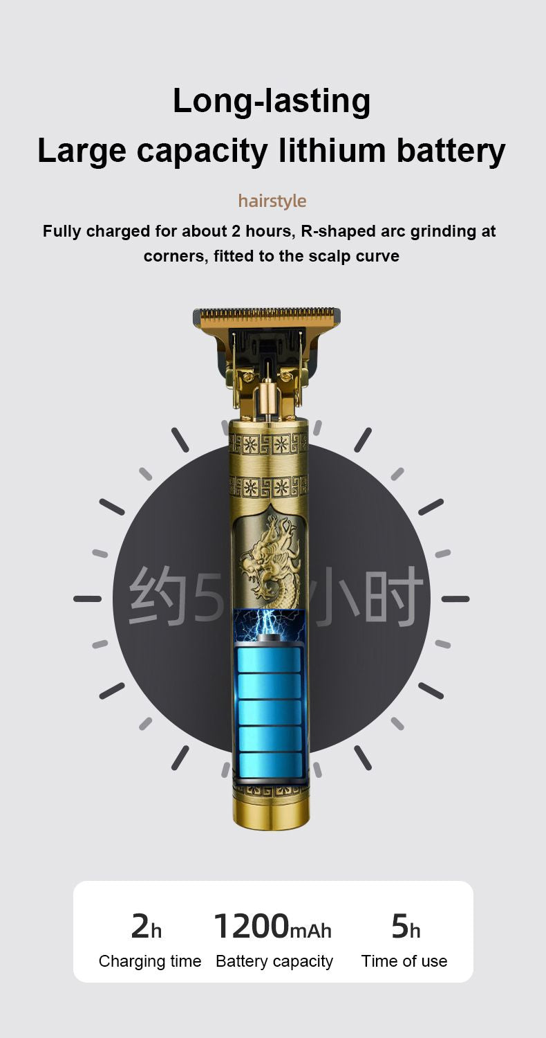 T9 Rechargeable Hair Trimmer Shaving Machine Hair Barber Trimmer For Men Professional Hair Clipper Shaver Electric Hair Removal - Oshi.pk - Buy & Sell Online