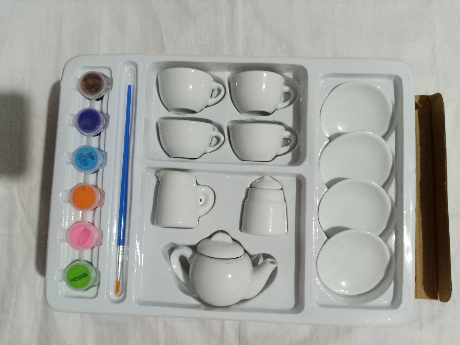 Tea Party - China Tea Set - Crockery with colors - Bigger Pots - Oshi.pk - Buy & Sell Online